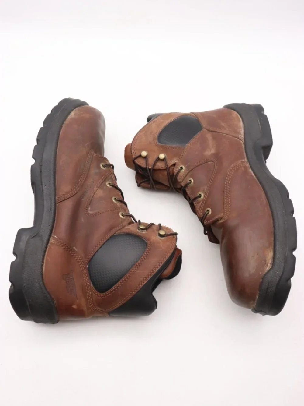Red Wing Flexbond Work Boots 4421 Men’s 11.5 Brown Leather Metguard
